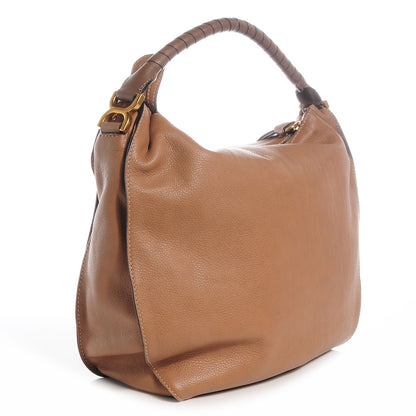Chloe Calfskin Large Marcie Hobo Nut 3 of 9