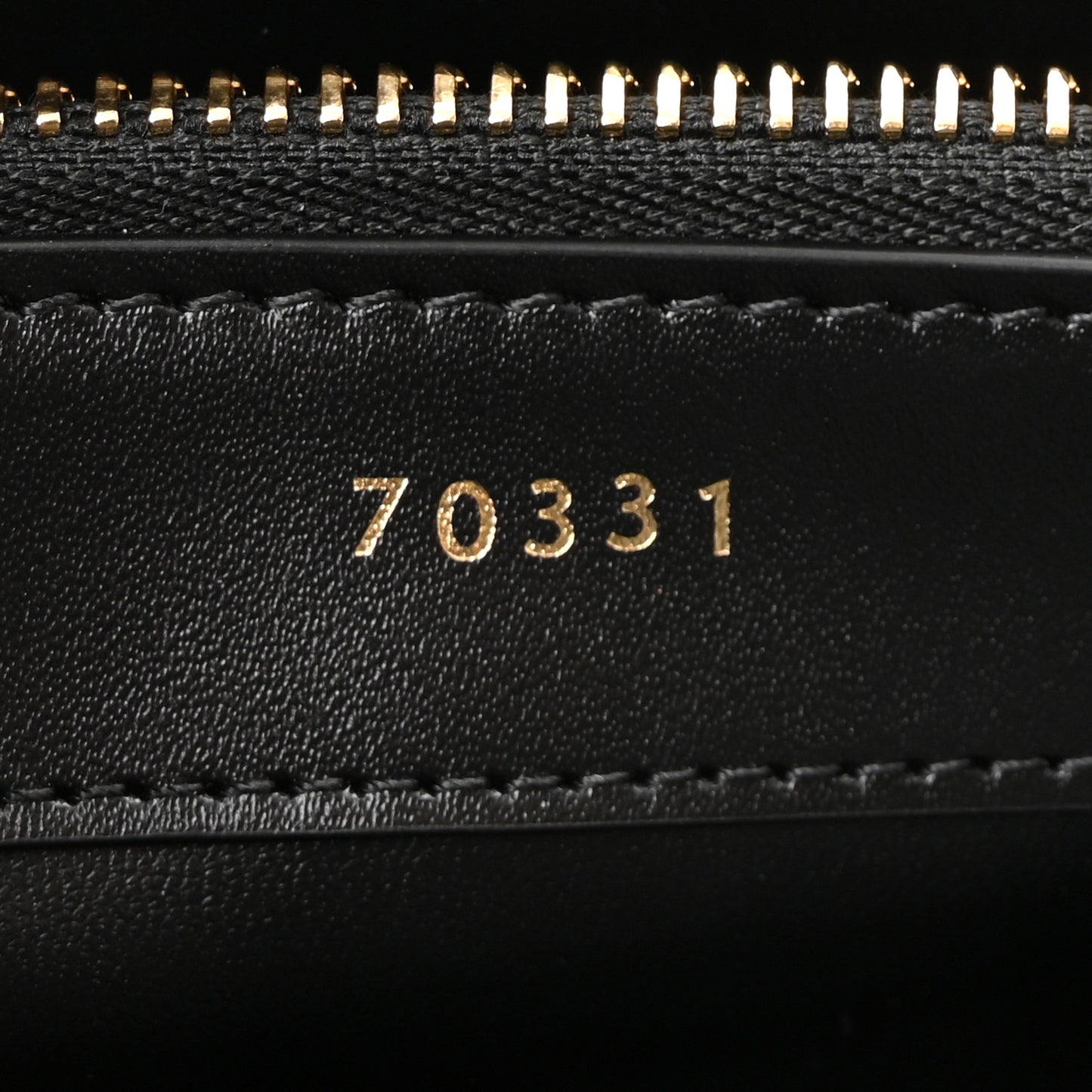 Satinated Calfskin Small 16 Top Handle Bag Black
