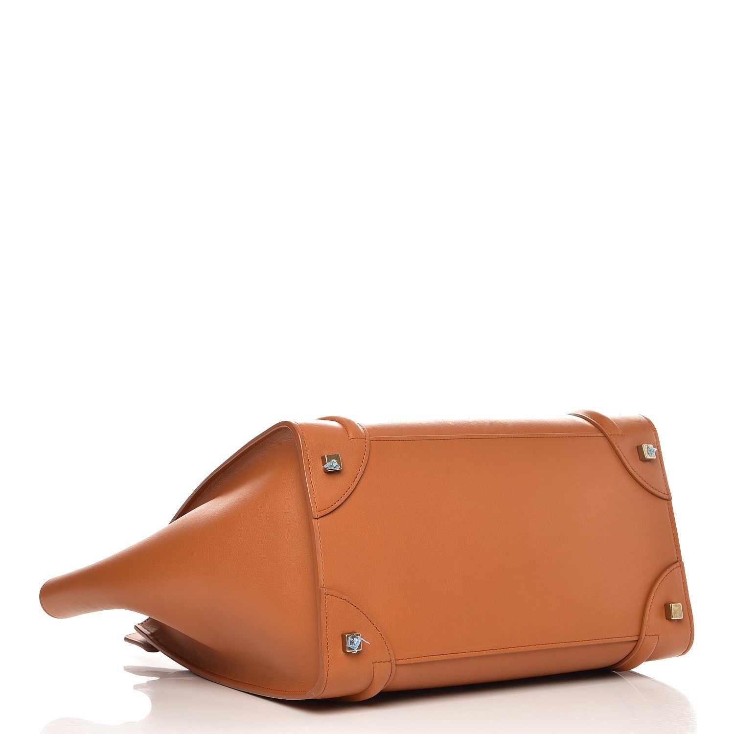 Celine Smooth Calfskin Mini Luggage Light Copper 4 of 10