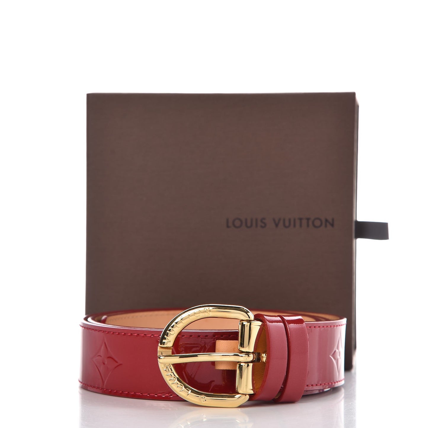 Vernis Ceinture 30mm Belt 80 32 Pomme D'Amour