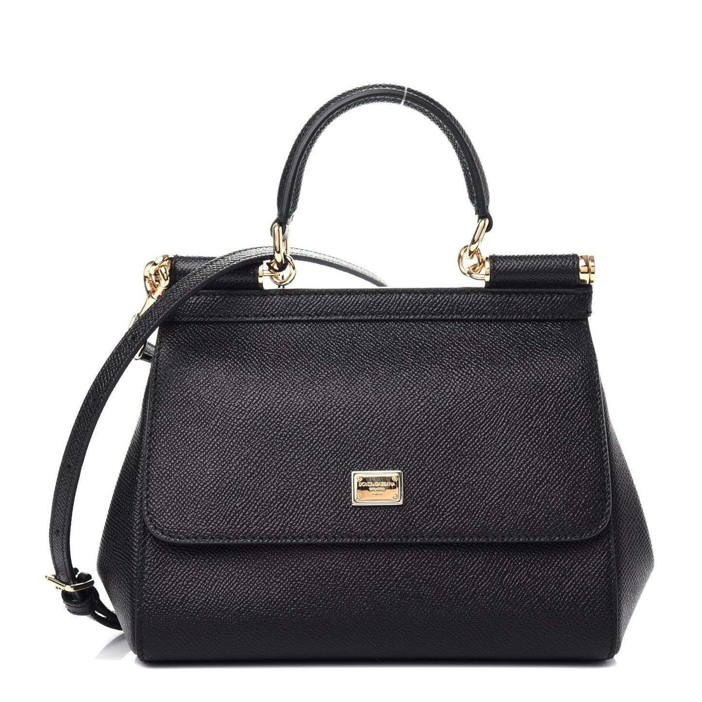 Dauphine Small Miss Sicily Satchel Black