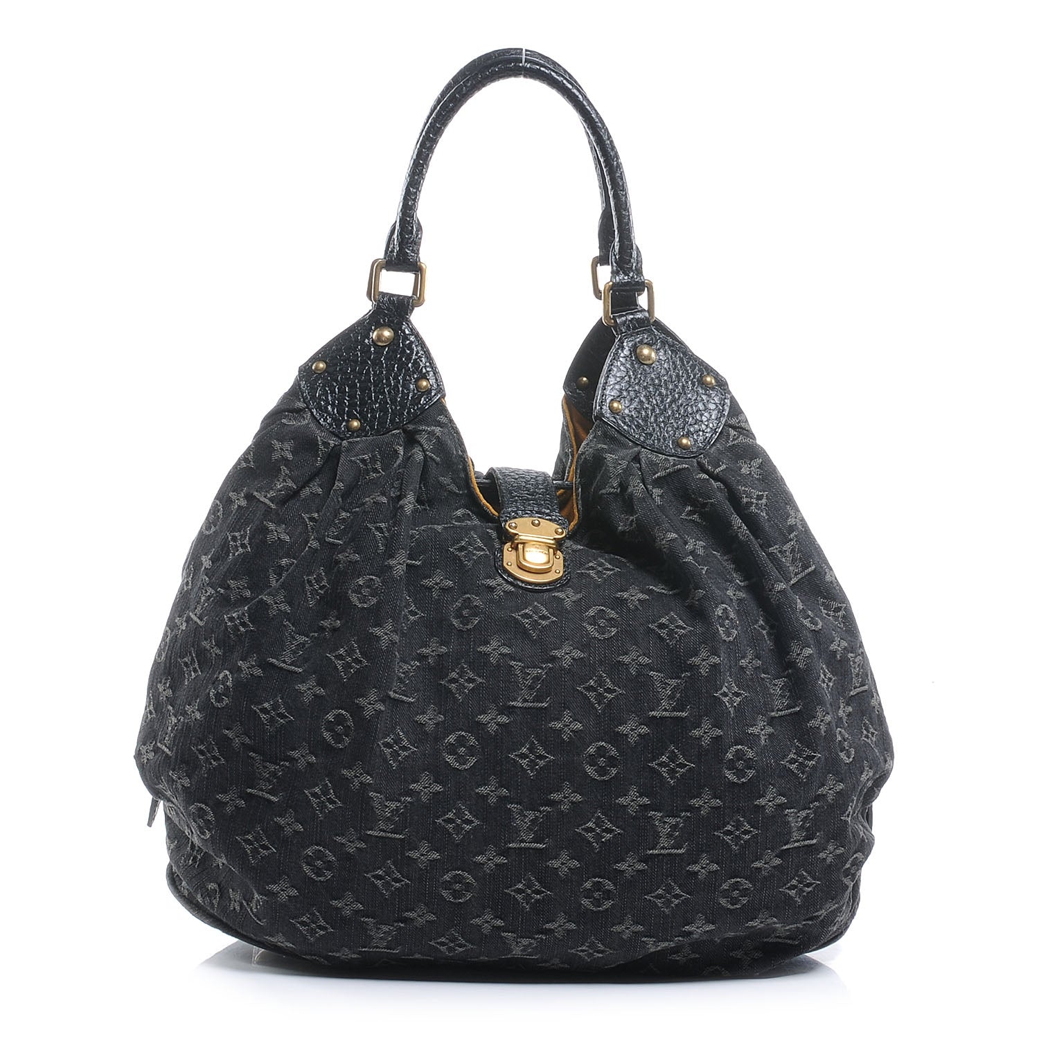 Louis Vuitton Denim Mahina XL Black 1 of 7