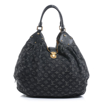 Louis Vuitton Denim Mahina XL Black 1 of 7