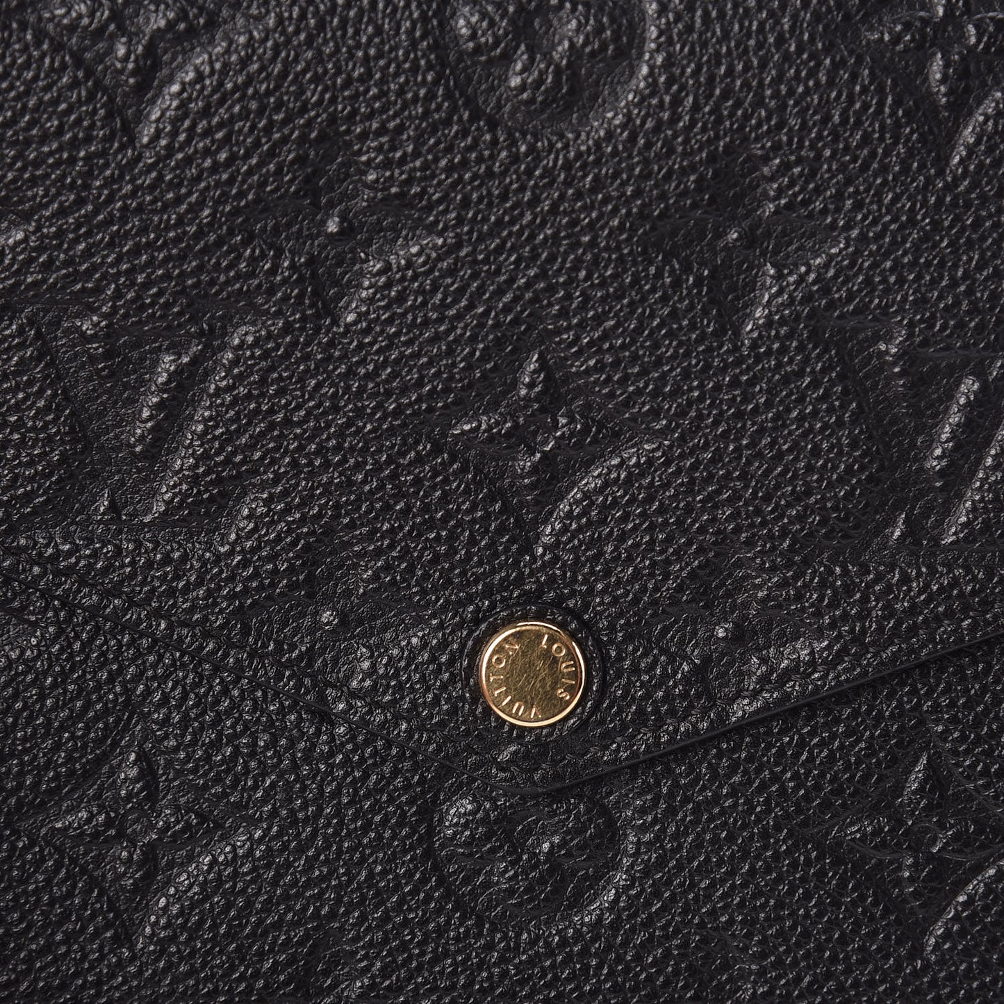 Empreinte Pochette Felicie Chain Wallet Black