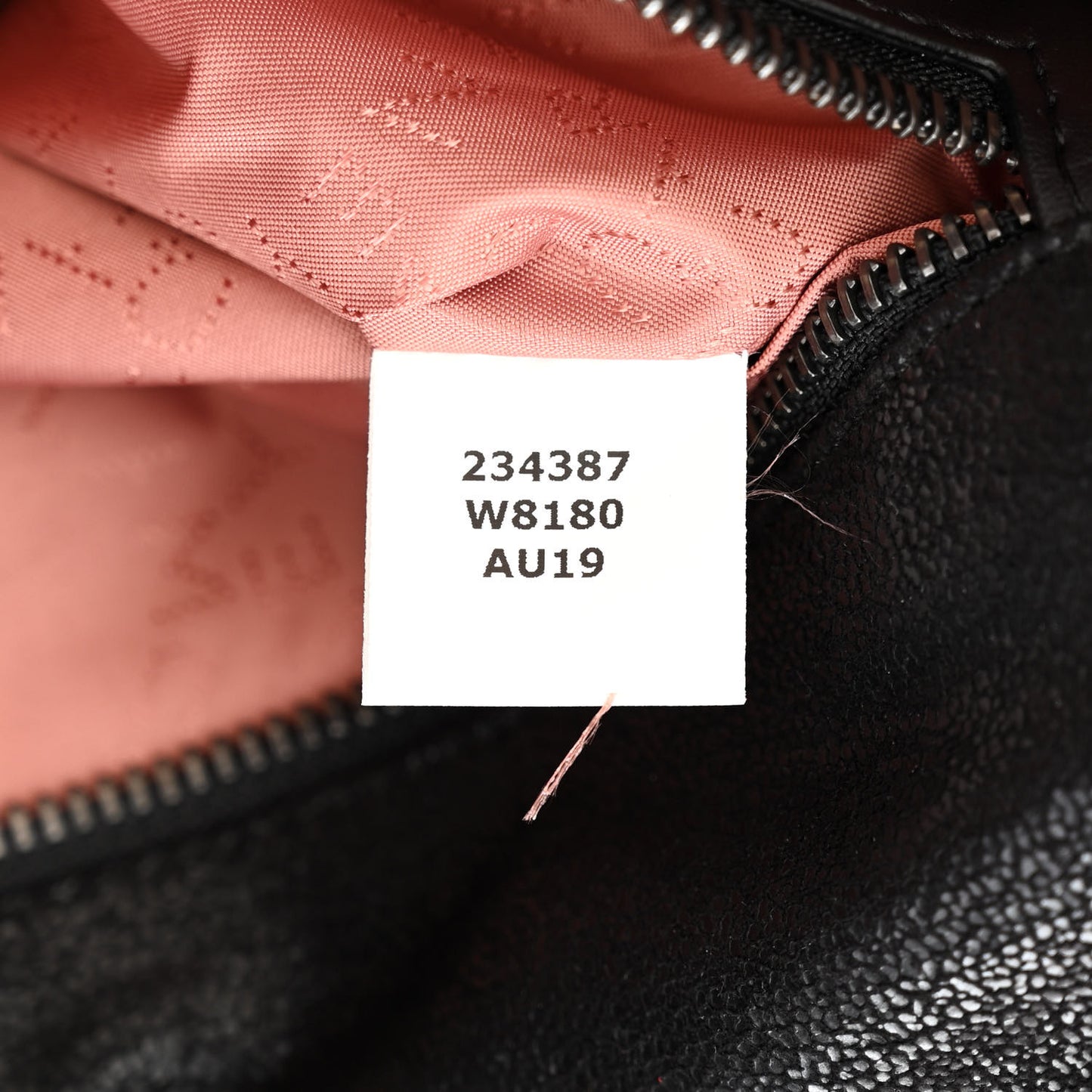 Shaggy Deer Falabella Fold Over Tote Black