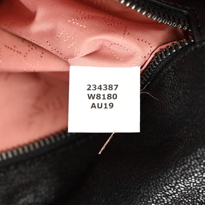 Stella McCartney Shaggy Deer Falabella Fold Over Tote Black 7 of 10