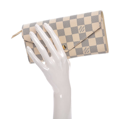 Louis Vuitton Damier Azur Josephine Wallet 2 of 8