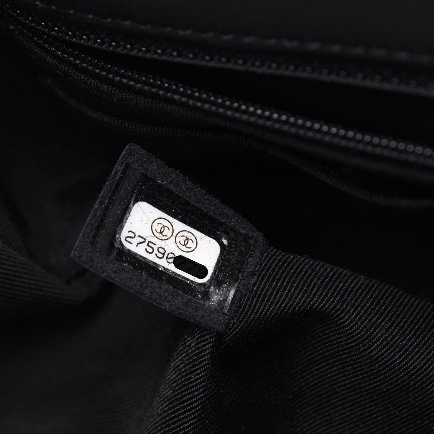 Chanel Calfskin Quilted Small Daily Chevron Flap Black 6 of 15