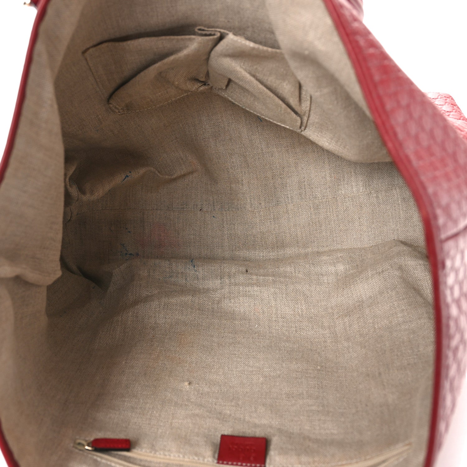 Gucci Microguccissima Large Joy Tote Red 5 of 16