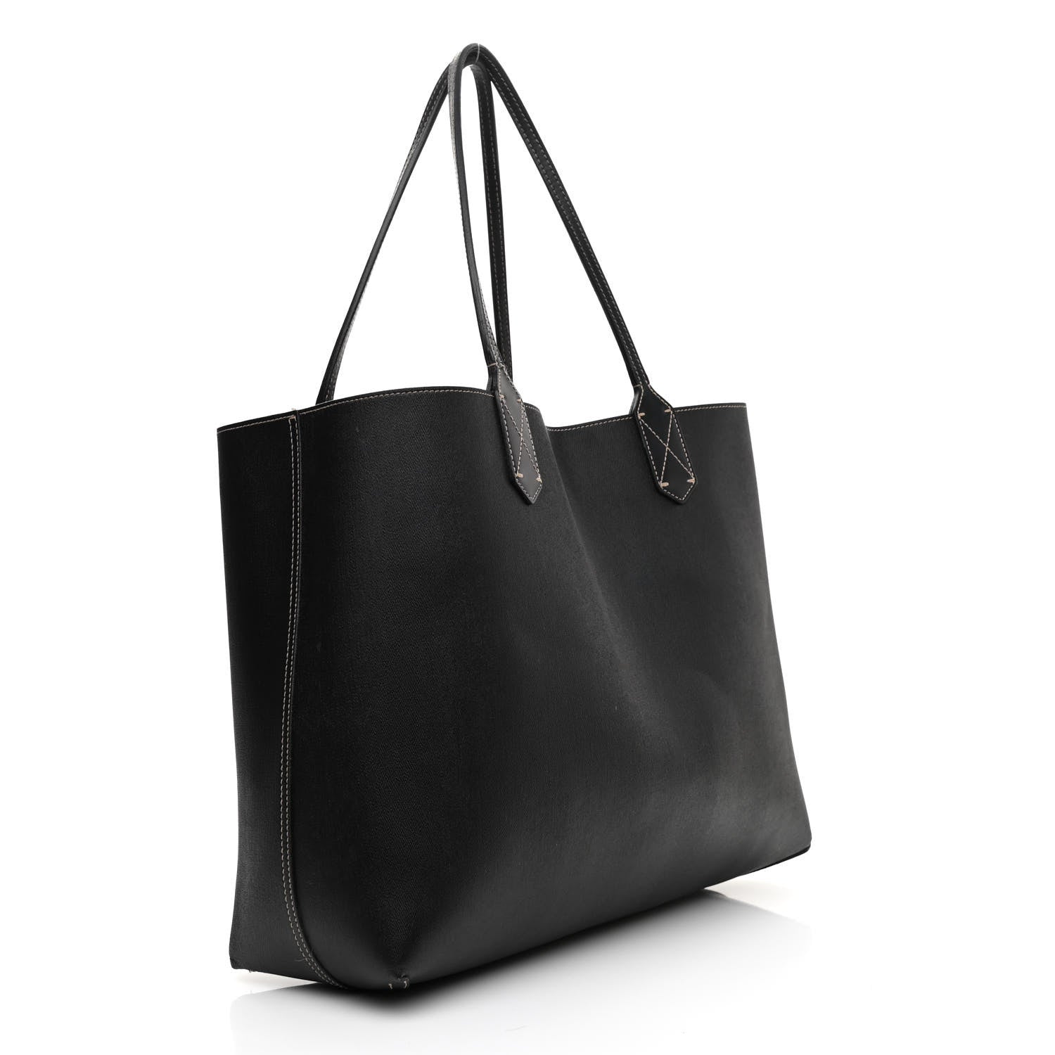 Gucci Calfskin GG Supreme Monogram Medium Reversible Tote Black 5 of 16