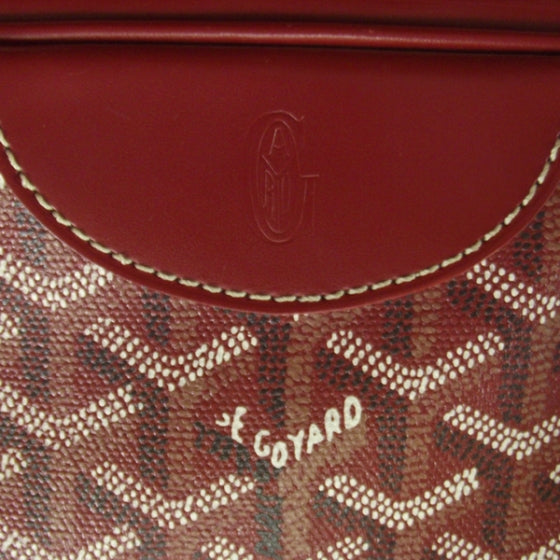 Goyard Tonga Handbag Tote RED 10 of 11