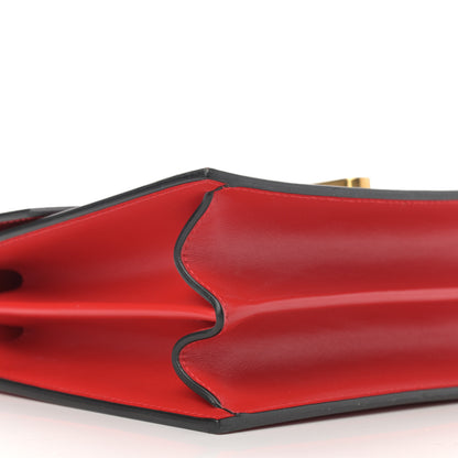 Christian Louboutin Calfskin Large Elisa Shoulder Bag Loubi 9 of 10