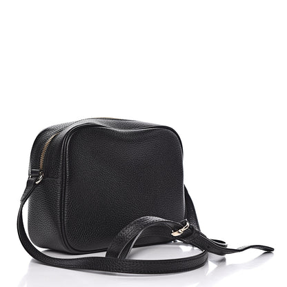 Gucci Pebbled Calfskin Small Soho Disco Bag Black 3 of 10