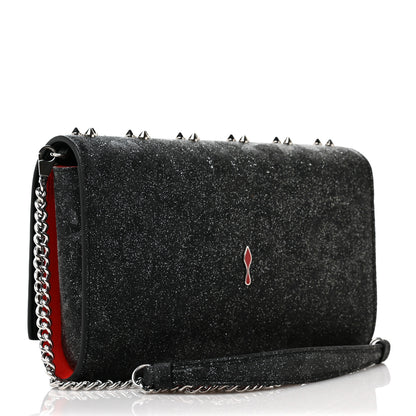 Christian Louboutin Kidflinstar Spikes Loubinthesky Paloma Clutch Paloma Black Multicolor 2 of 7