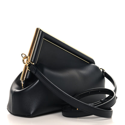 Fendi Shiny Nappa Midi Fendi First Black 3 of 11