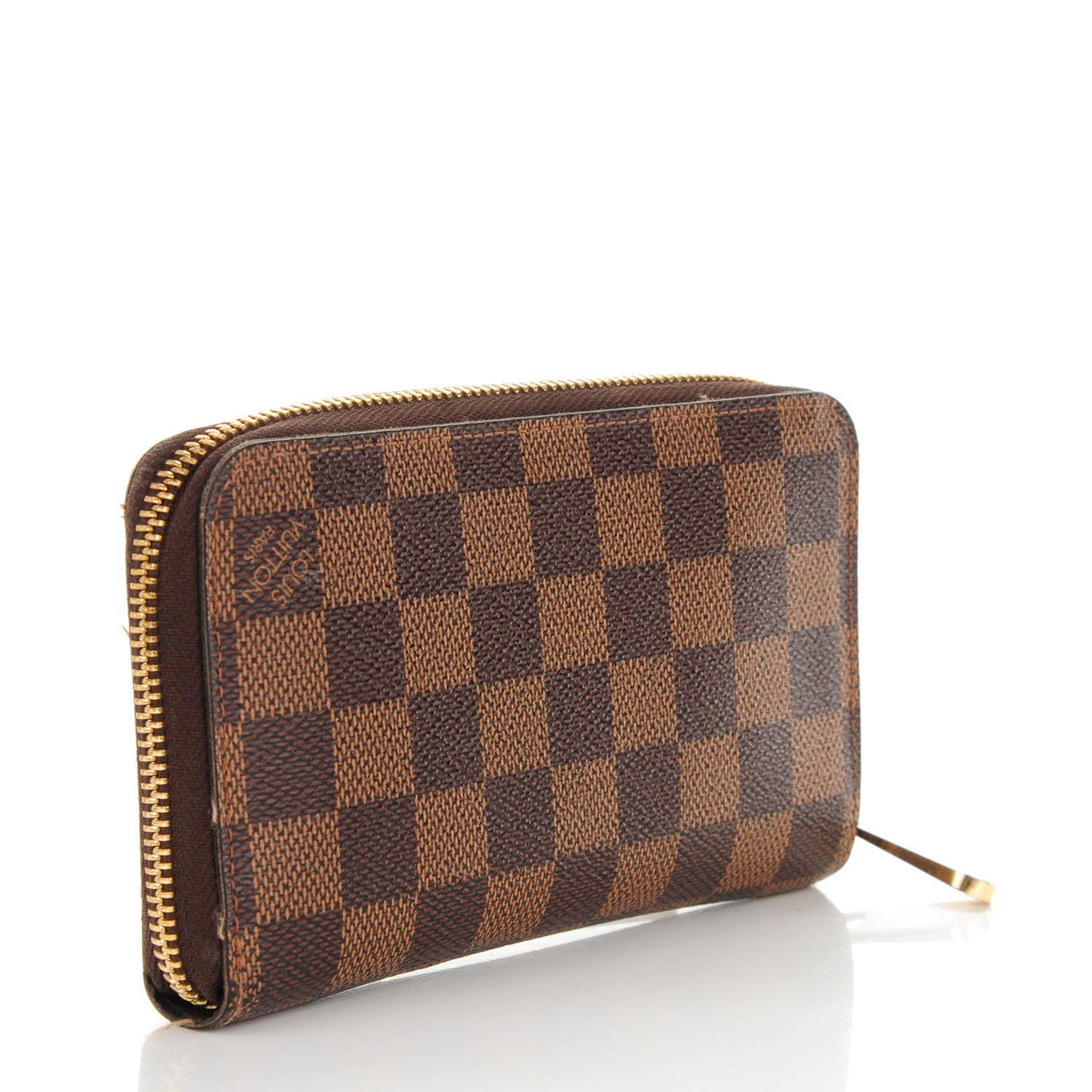 Louis Vuitton Damier Ebene Zippy Compact Wallet 3 of 8