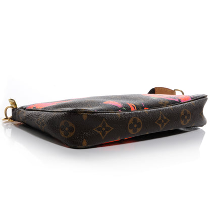 Louis Vuitton Monogram Roses Pochette Accessories 4 of 7