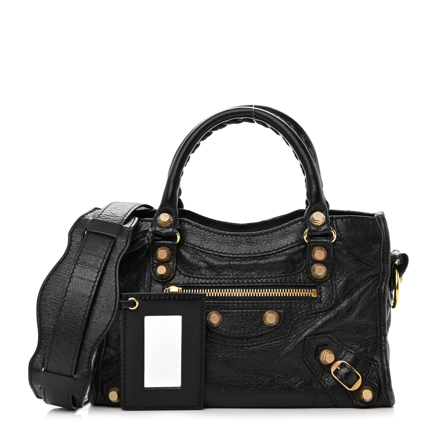 Agneau Giant 12 Gold Hardware Mini City Black