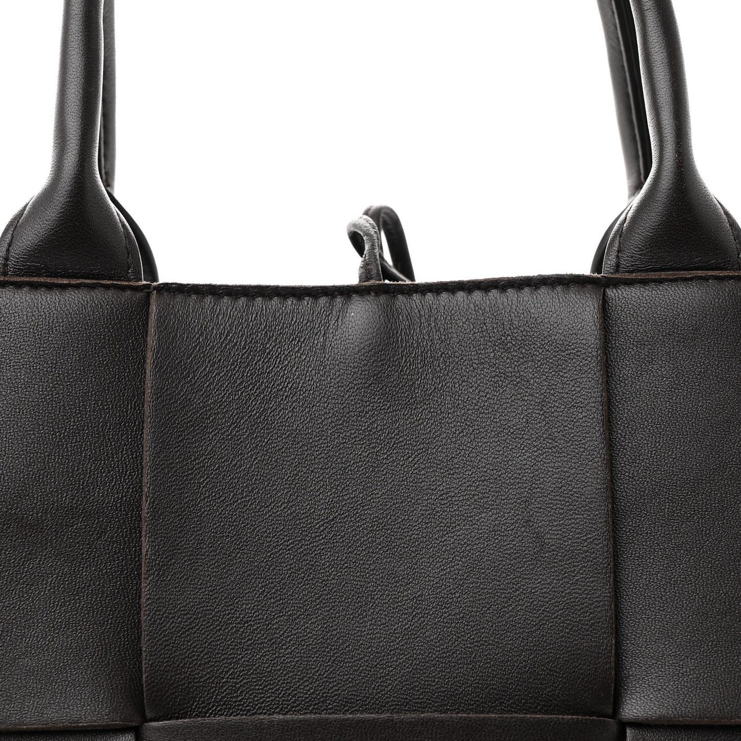 Nappa Maxi Intrecciato Small Arco Tote Fondant