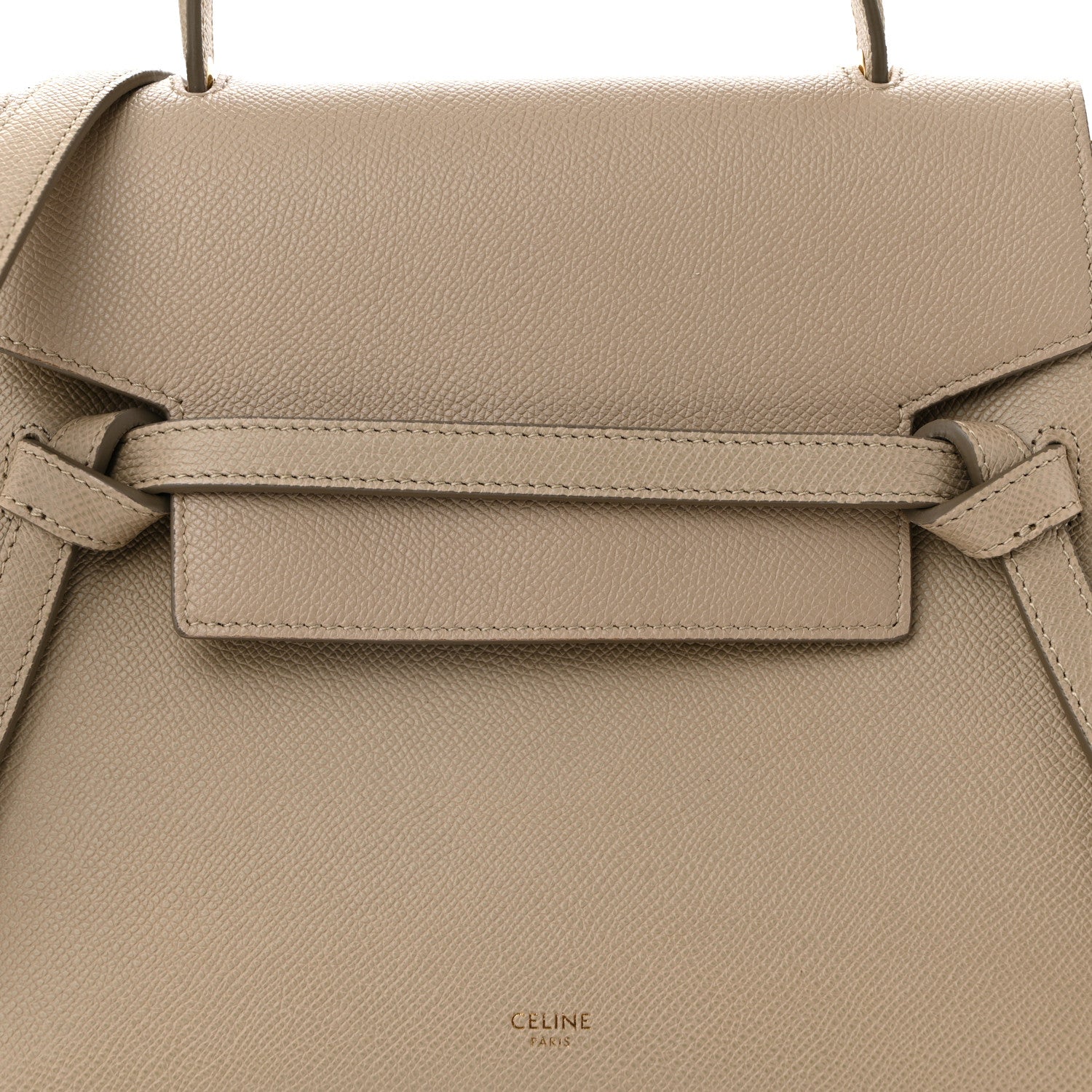 Celine Grained Calfskin Micro Belt Bag Light Taupe 9 of 11