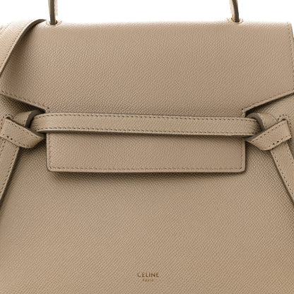 Celine Grained Calfskin Micro Belt Bag Light Taupe 9 of 11