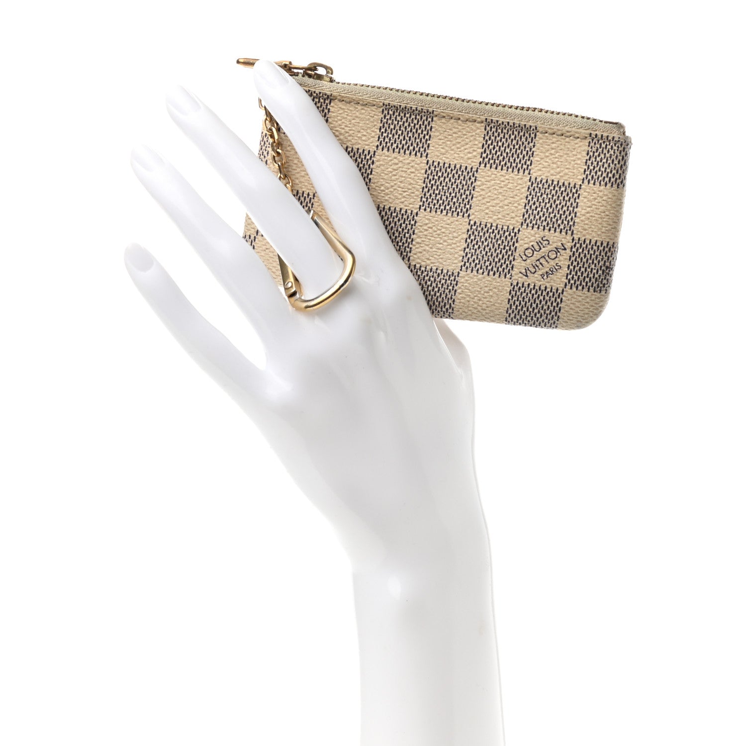 Louis Vuitton Damier Azur Key Pouch 2 of 6