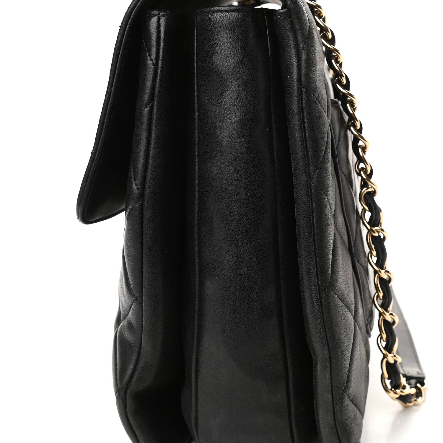 Chanel Lambskin Quilted Large Trendy CC Dual Handle Flap Bag Black 13 of 14