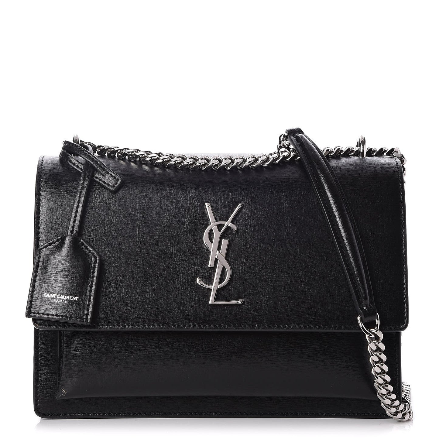 Calfskin Medium Monogram Sunset Black