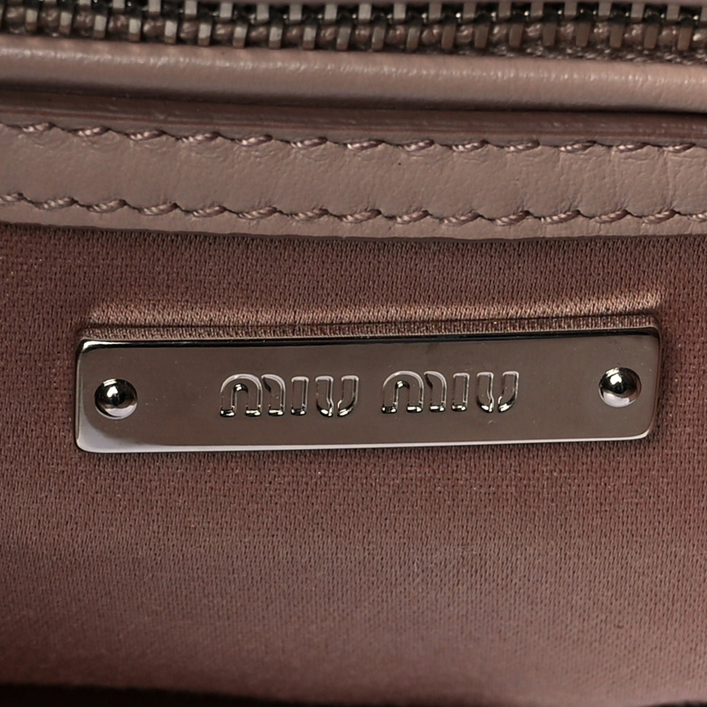 Montone Stripe Crossbody Avorio Cipria