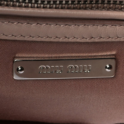 Miu Miu Montone Stripe Crossbody Avorio Cipria 6 of 10