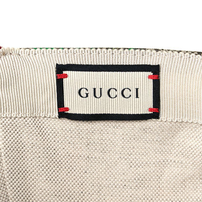 Gucci GG Supreme Flora Claudia Baseball Hat 57 M Red 7 of 9