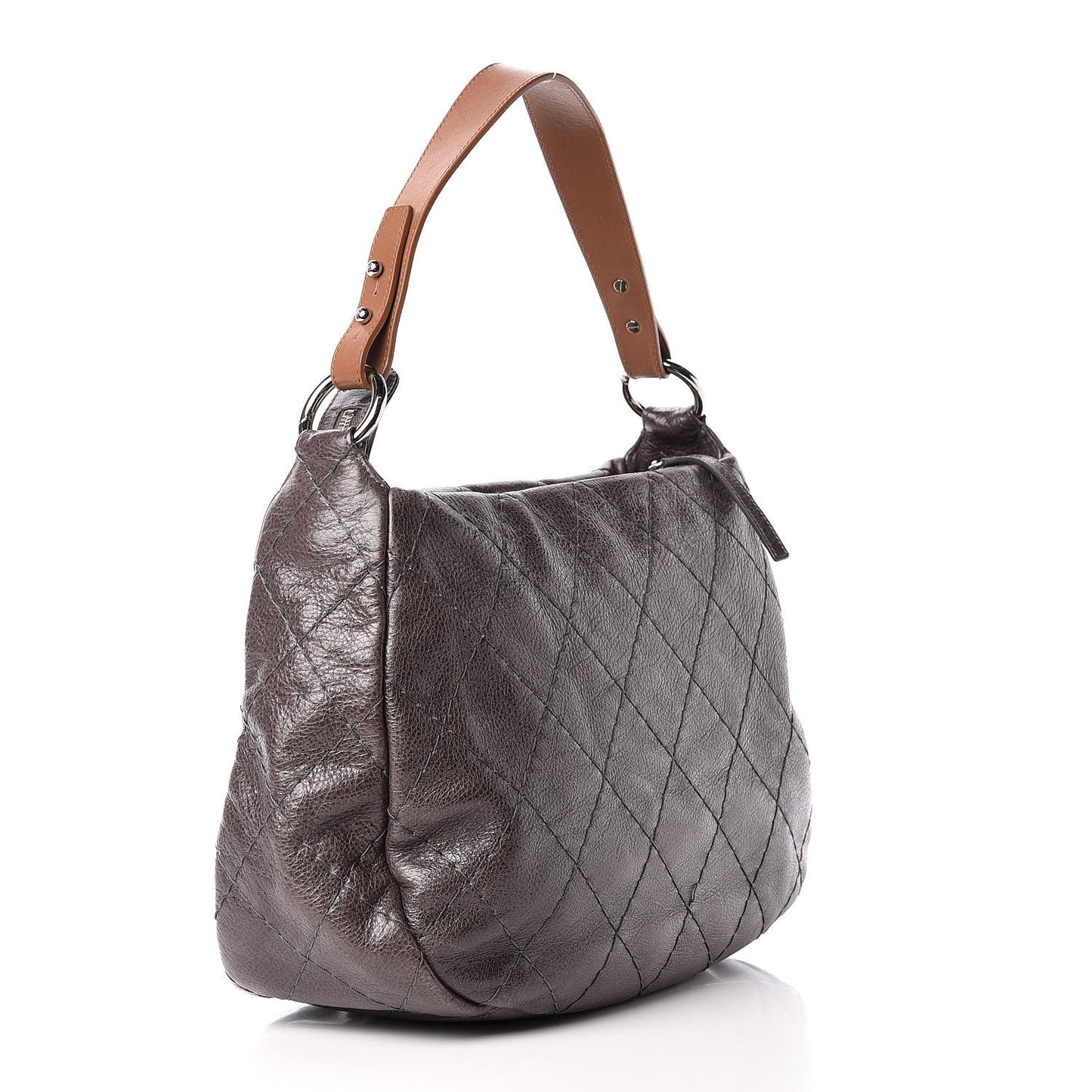 Glazed Calfskin On The Road Hobo Brown