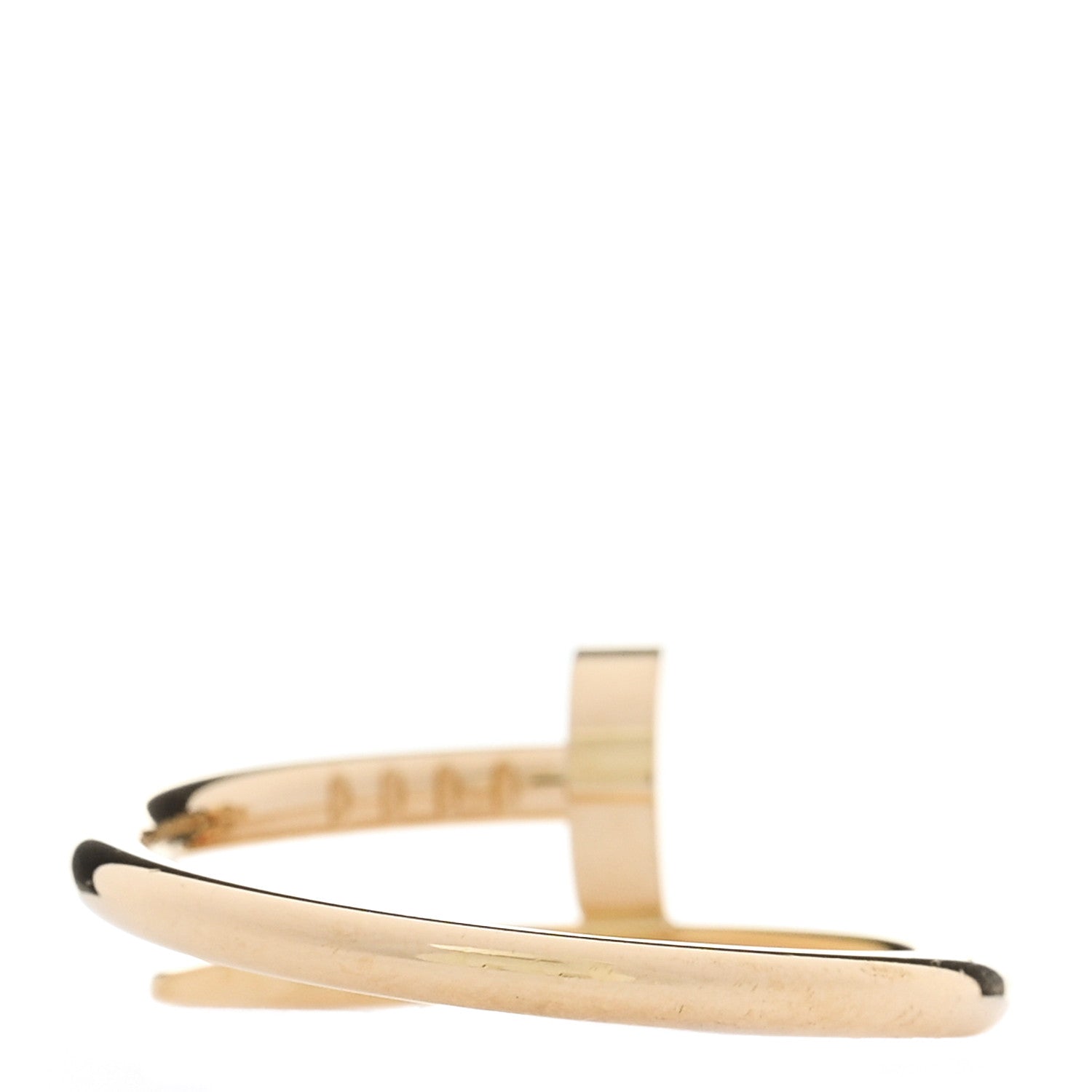 Cartier 18K Yellow Gold Small Juste Un Clou Ring 50 5.25 3 of 6