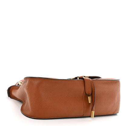 Chloe Calfskin Medium Marcie Satchel Tan 4 of 11