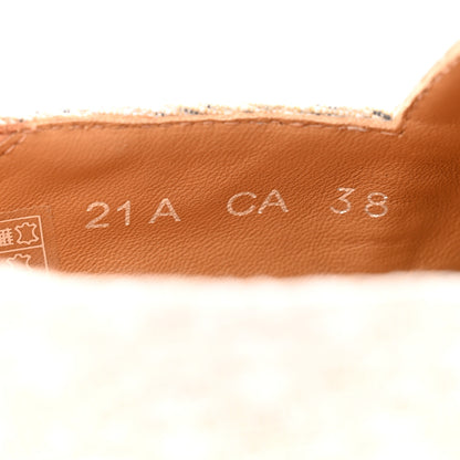 Christian Dior Oblique Womens Paradise Espadrilles 38 6 of 8