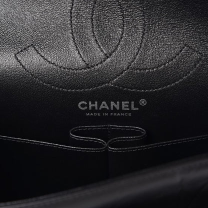 Chanel Aged Calfskin Chevron Quilted 2.55 Reissue 226 So Black 7 of 9