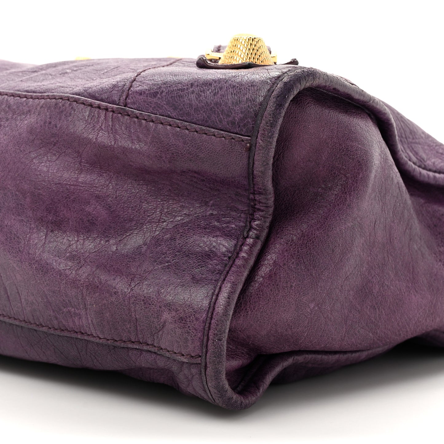 Agneau Giant 21 Gold Hardware City Raisin