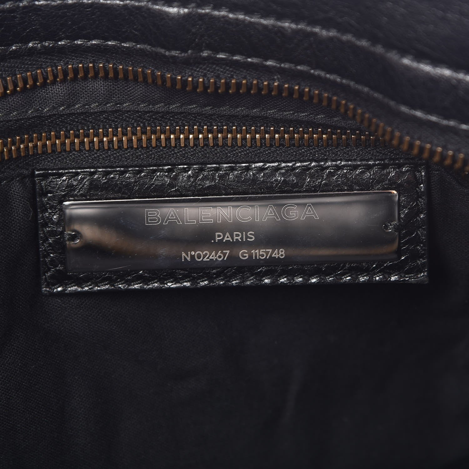 Balenciaga Agneau Classic Hardware City Black 7 of 13