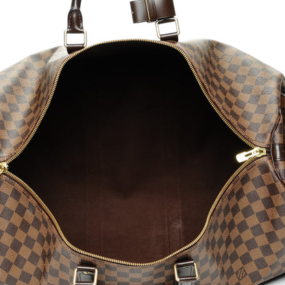 Louis Vuitton Damier Ebene Keepall Bandouliere 55 5 of 6
