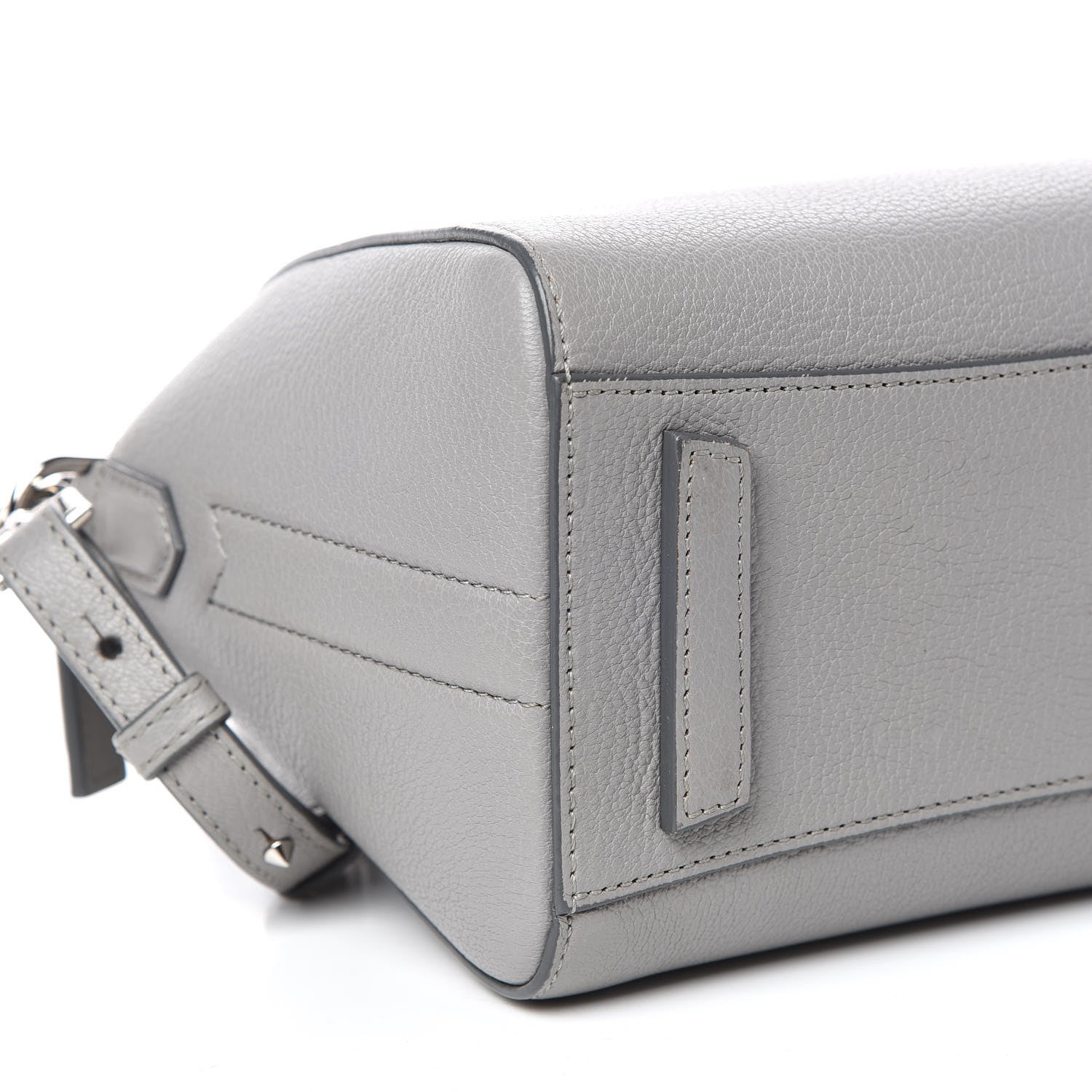 Givenchy Sugar Goatskin Mini Antigona Pearl Grey 5 of 14