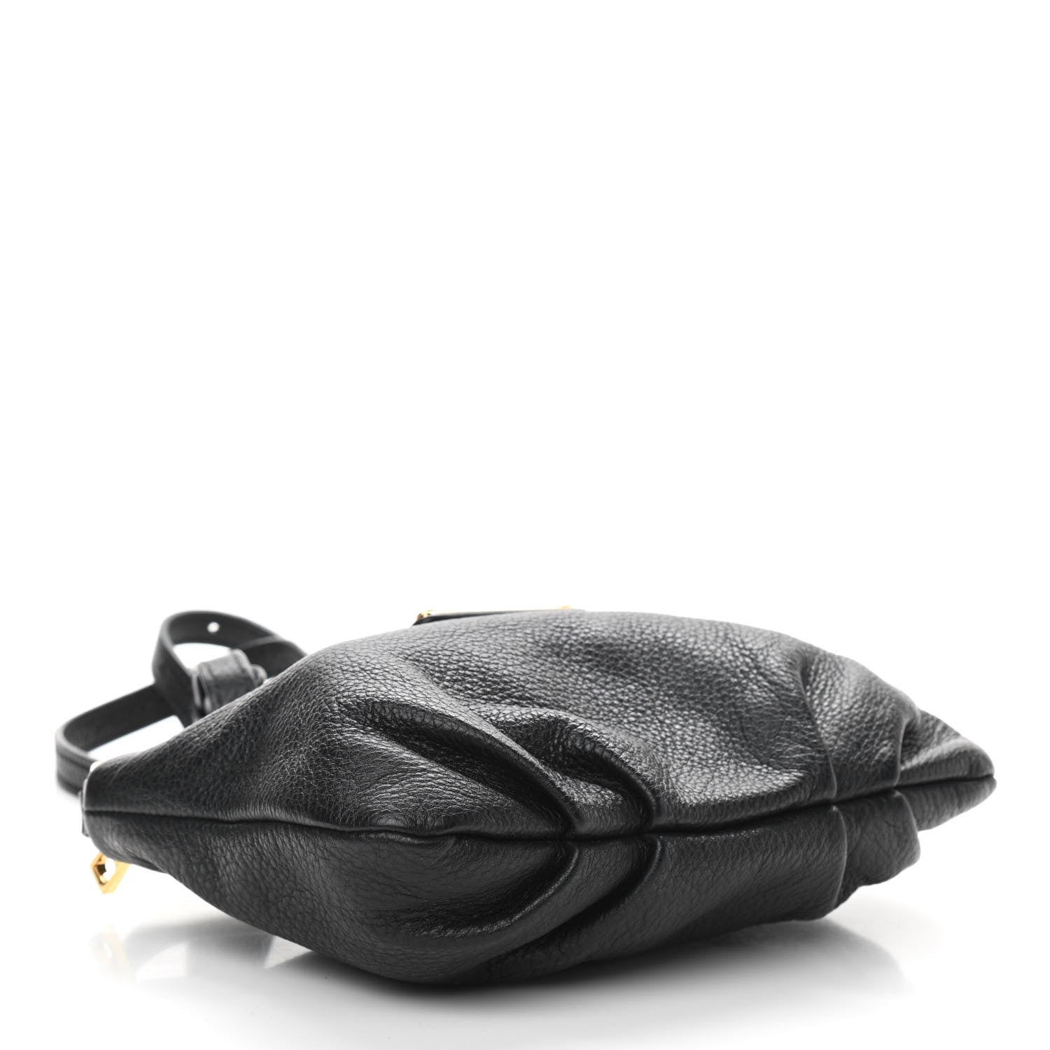 Marc Jacobs Pebbled Calfskin Crossbody Bag Black 4 of 10