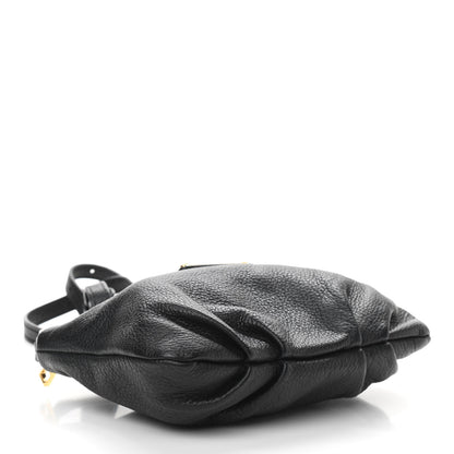 Marc Jacobs Pebbled Calfskin Crossbody Bag Black 4 of 10