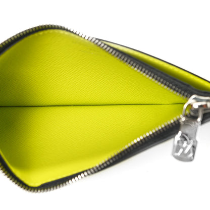 Louis Vuitton Monogram Taiga Coin Card Holder Yellow 4 of 4