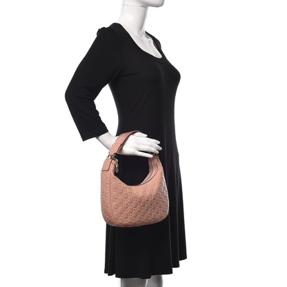 Gucci Guccissima Small Hobo Soft Pink 2 of 9