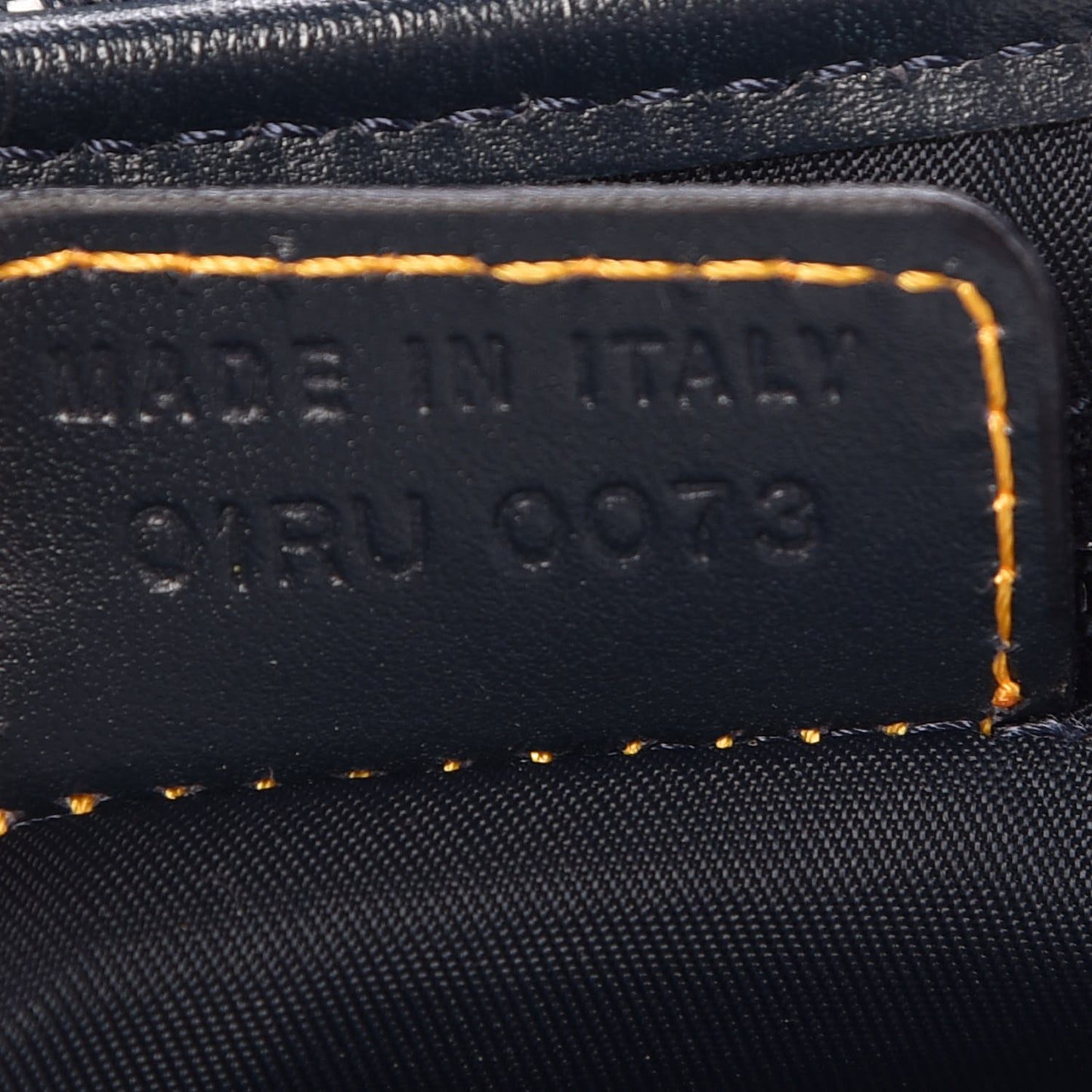 Monogram Saddle Bag Blue