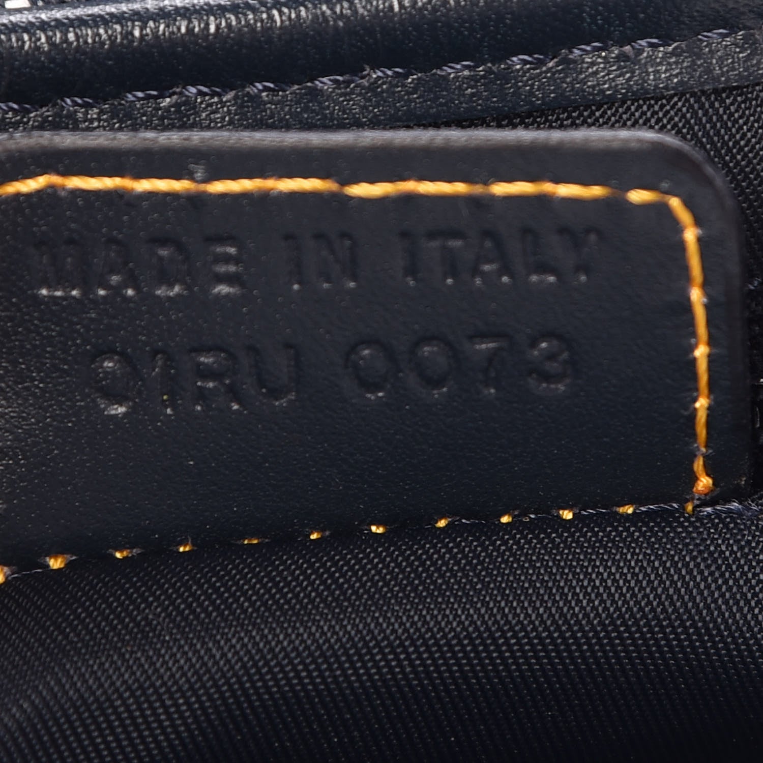 Christian Dior Monogram Saddle Bag Blue 7 of 9