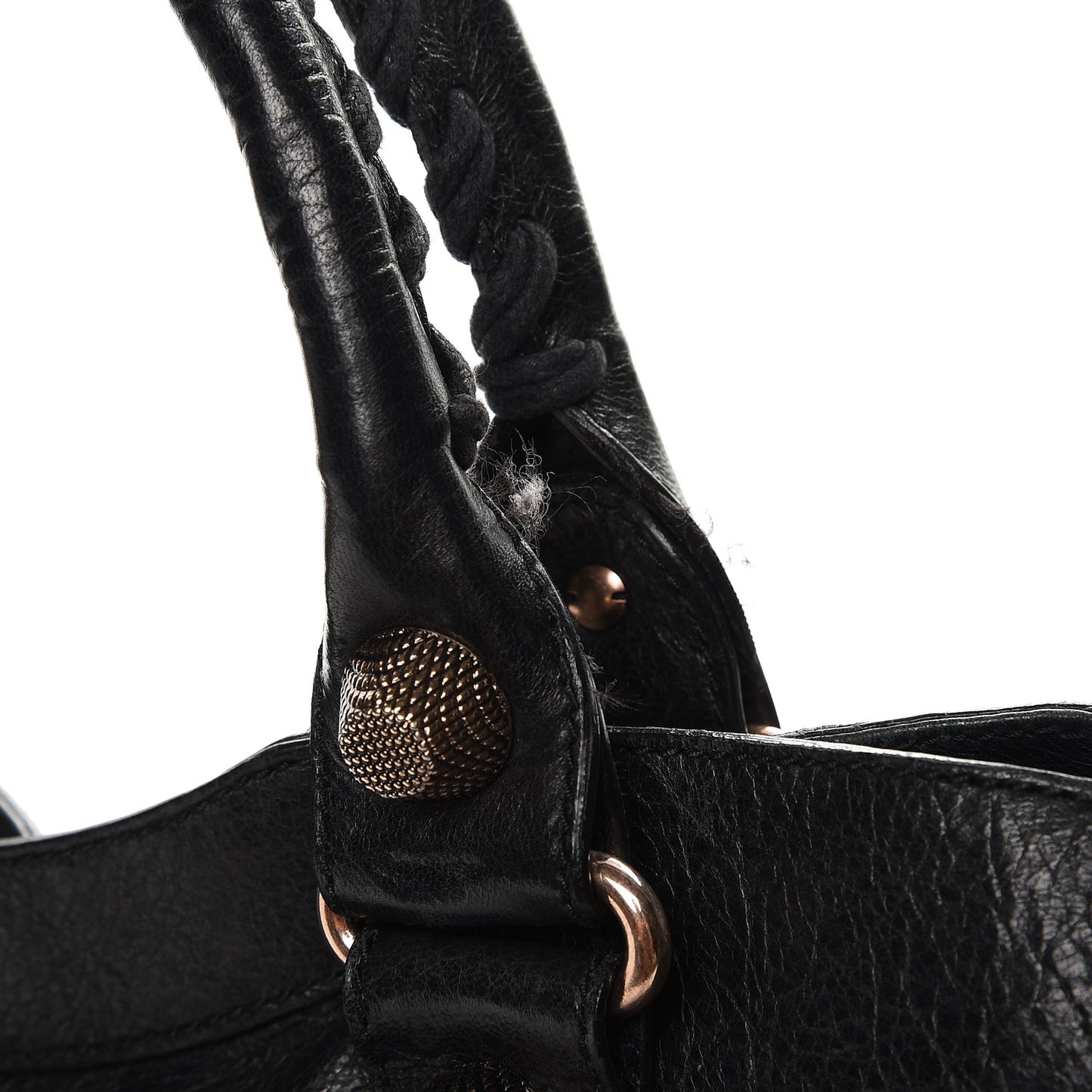 Agneau Giant 21 Rose Gold Hardware City Black