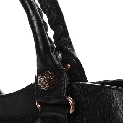Balenciaga Agneau Giant 21 Rose Gold Hardware City Black 9 of 14