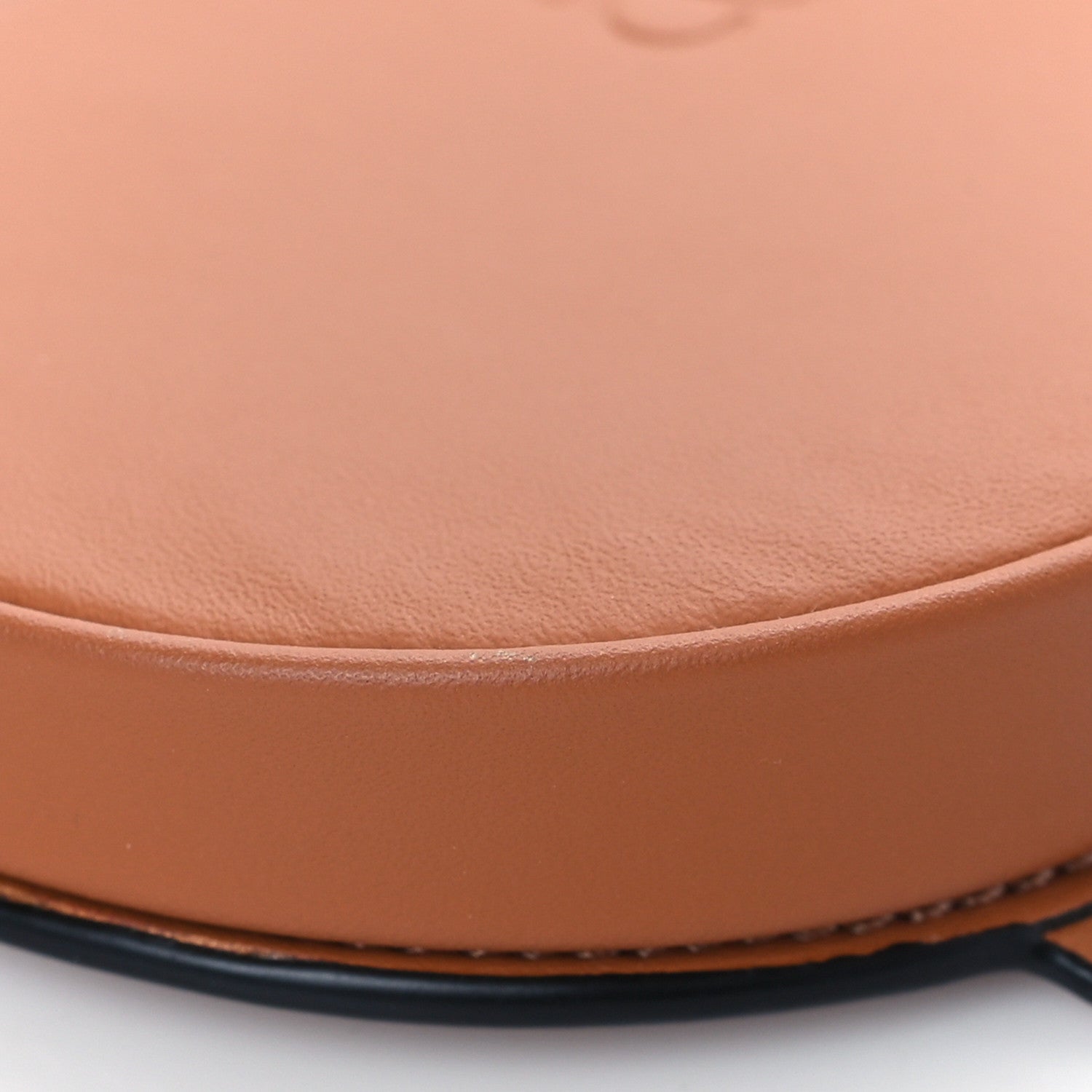 Loewe Soft Calfskin Mini Heel Pouch Tan 9 of 10