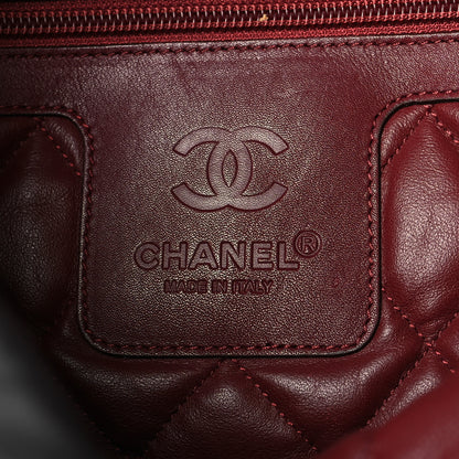Chanel Lambskin COCO Cocoon Medium Zipped Tote Black 6 of 10